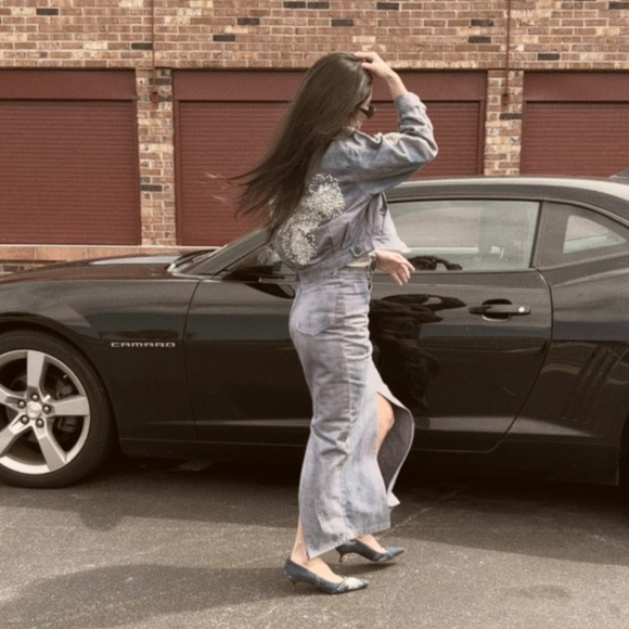 RARE Vintage Cache Denim Set - Picture 6 of 6